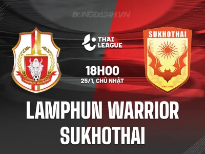 Lamphun Warrior vs Sukhothai: Chủ nhà hồi sinh, khách mất hút trên sân đối phương?