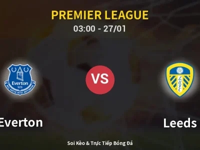 Kết Quả: Everton 1-1 Leeds – Highlight & Bàn Thắng | Premier League