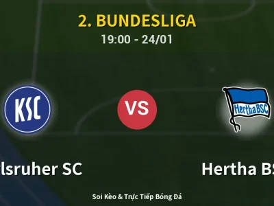 🔴 Trực Tiếp: Karlsruher SC 0-0 Hertha BSC – Link Xem 2. Bundesliga (Full HD)