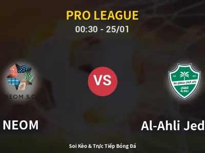 Kết Quả: NEOM 0-3 Al-Ahli Jeddah – Highlight & Bàn Thắng | Pro League