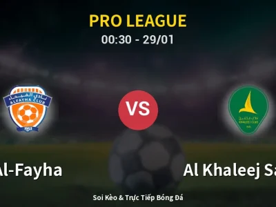 Kết Quả: Al-Fayha 3-1 Al Khaleej Saihat – Highlight & Bàn Thắng | Pro League