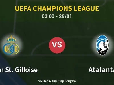 Kết Quả: Union St. Gilloise 1-0 Atalanta – Highlight & Bàn Thắng | UEFA Champions League