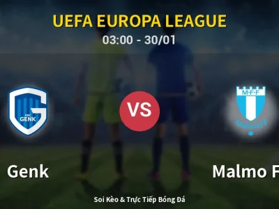 Kết Quả: Genk 2-1 Malmo FF – Highlight & Bàn Thắng | UEFA Europa League