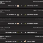 Chưa từng có: Quang Hải, Đình Bắc 'đại chiến' Tampines Rovers 3 trận liên tiếp chỉ trong 2 tuần 1