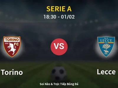 Kết Quả: Torino 1-0 Lecce – Highlight & Bàn Thắng | Serie A