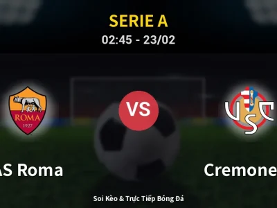 Kết Quả: AS Roma 3-0 Cremonese – Highlight & Bàn Thắng | Serie A