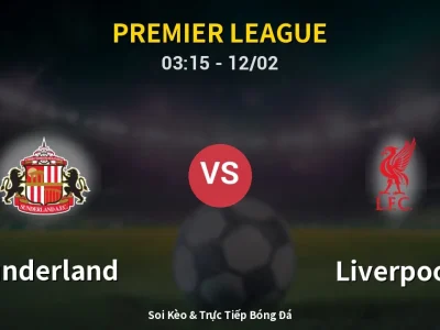 Kết Quả: Sunderland 0-1 Liverpool – Highlight & Bàn Thắng | Premier League