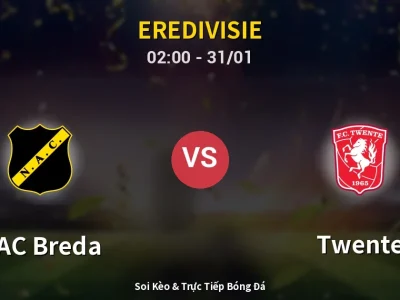 Kết Quả: NAC Breda 2-2 Twente – Highlight & Bàn Thắng | Eredivisie