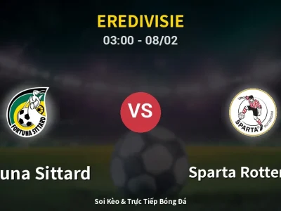 Kết Quả: Fortuna Sittard 2-2 Sparta Rotterdam – Highlight & Bàn Thắng | Eredivisie