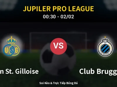 Kết Quả: Union St. Gilloise 1-0 Club Brugge KV – Highlight & Bàn Thắng | Jupiler Pro League