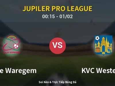 Kết Quả: Zulte Waregem 0-1 KVC Westerlo – Highlight & Bàn Thắng | Jupiler Pro League