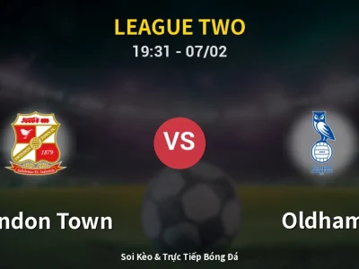 🔴 Trực Tiếp: Swindon Town 1-0 Oldham – Link Xem League Two (Full HD)