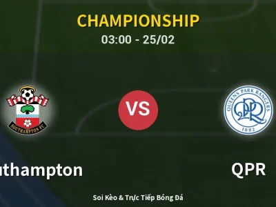 Kết Quả: Southampton 5-0 QPR – Highlight & Bàn Thắng | Championship