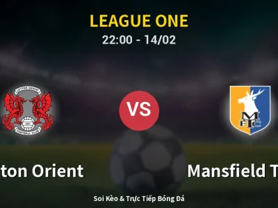 Soi Kèo Leyton Orient vs Mansfield Town – 22:00 14/02 | Nhận Định, Dự Đoán Tỷ Số
