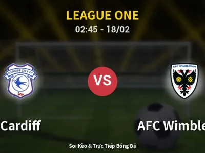 Kết Quả: Cardiff 4-1 AFC Wimbledon – Highlight & Bàn Thắng | League One