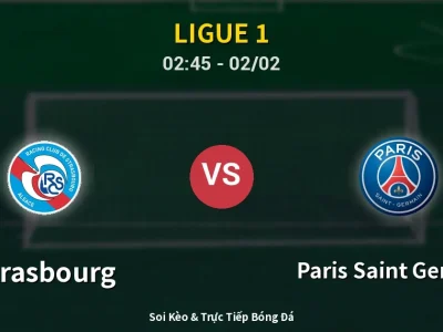 Kết Quả: Strasbourg 1-2 Paris Saint Germain – Highlight & Bàn Thắng | Ligue 1