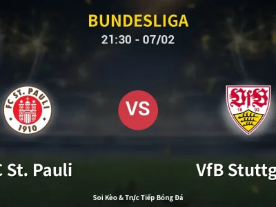Soi Kèo FC St. Pauli vs VfB Stuttgart – 21:30 07/02 | Nhận Định, Dự Đoán Tỷ Số
