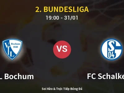 Kết Quả: VfL Bochum 2-0 FC Schalke 04 – Highlight & Bàn Thắng | 2. Bundesliga