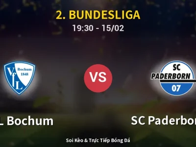Kết Quả: VfL Bochum 0-0 SC Paderborn 07 – Highlight & Bàn Thắng | 2. Bundesliga