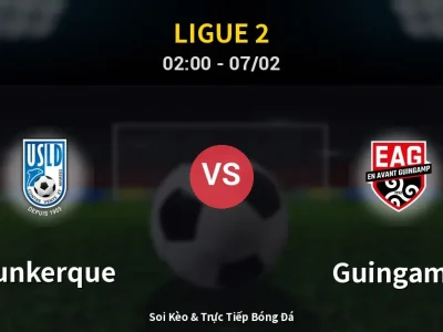Kết Quả: Dunkerque 0-0 Guingamp – Highlight & Bàn Thắng | Ligue 2