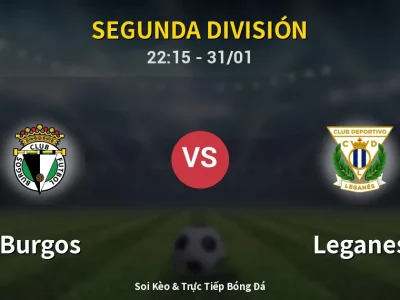 Soi Kèo Burgos vs Leganes – 22:15 31/01 | Nhận Định, Dự Đoán Tỷ Số