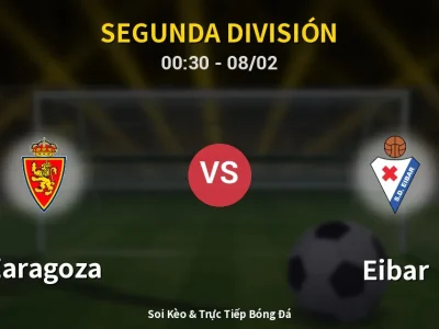 Kết Quả: Zaragoza 1-1 Eibar – Highlight & Bàn Thắng | Segunda División
