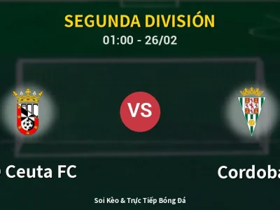 Kết Quả: AD Ceuta FC 3-2 Cordoba – Highlight & Bàn Thắng | Segunda División