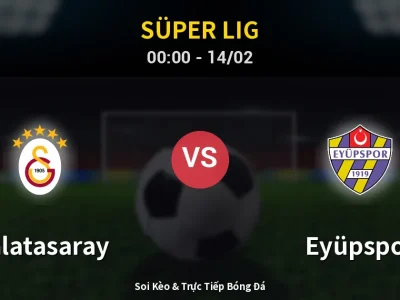 Kết Quả: Galatasaray 5-1 Eyüpspor – Highlight & Bàn Thắng | Süper Lig