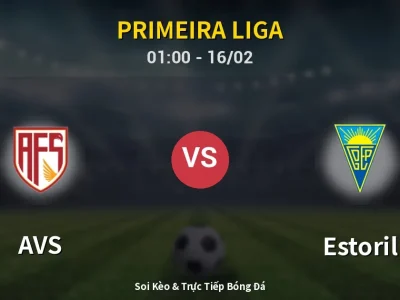Kết Quả: AVS 3-0 Estoril – Highlight & Bàn Thắng | Primeira Liga