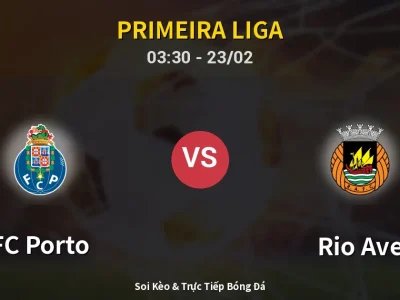 Kết Quả: FC Porto 1-0 Rio Ave – Highlight & Bàn Thắng | Primeira Liga