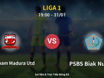Kết Quả: Persepam Madura Utd 0-0 PSBS Biak Numfor – Highlight & Bàn Thắng | Liga 1