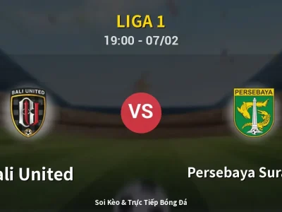 Kết Quả: Bali United 1-3 Persebaya Surabaya – Highlight & Bàn Thắng | Liga 1
