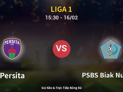 Kết Quả: Persita 2-1 PSBS Biak Numfor – Highlight & Bàn Thắng | Liga 1