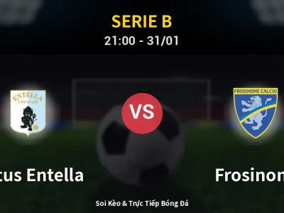 🔴 Trực Tiếp: Virtus Entella 0-0 Frosinone – Link Xem Serie B (Full HD)