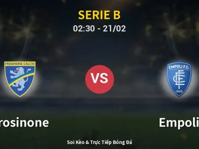 Kết Quả: Frosinone 2-2 Empoli – Highlight & Bàn Thắng | Serie B