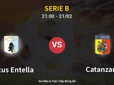 🔴 Trực Tiếp: Virtus Entella 0-1 Catanzaro – Link Xem Serie B (Full HD)