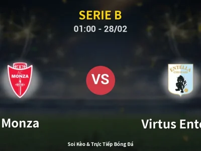 Kết Quả: Monza 2-0 Virtus Entella – Highlight & Bàn Thắng | Serie B