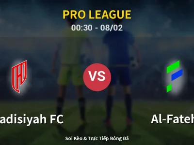Kết Quả: Al-Qadisiyah FC 1-1 Al-Fateh – Highlight & Bàn Thắng | Pro League