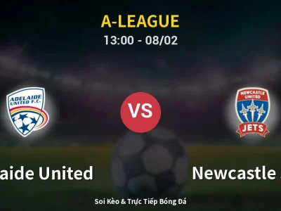 Kết Quả: Adelaide United 2-3 Newcastle Jets – Highlight & Bàn Thắng | A-League