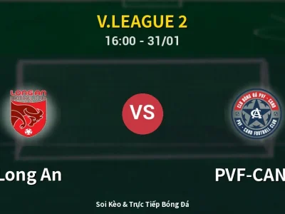 Kết Quả: Long An 0-0 PVF-CAND – Highlight & Bàn Thắng | V.League 2