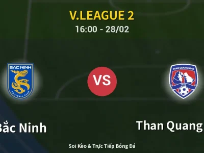 🔴 Trực Tiếp: Bắc Ninh 0-0 Than Quang Ninh – Link Xem V.League 2 (Full HD)