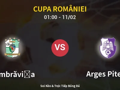 Kết Quả: Dumbrăviţa 1-2 Arges Pitesti – Highlight & Bàn Thắng | Cupa României