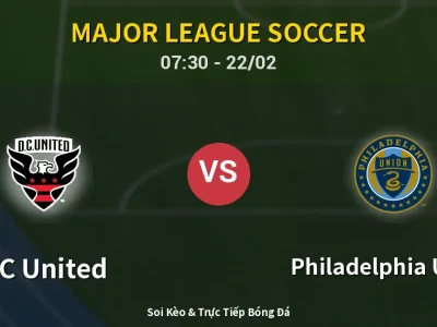 Kết Quả: DC United 1-0 Philadelphia Union – Highlight & Bàn Thắng | Major League Soccer
