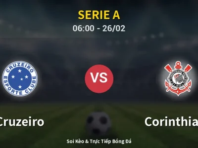 Kết Quả: Cruzeiro 1-1 Corinthians – Highlight & Bàn Thắng | Serie A