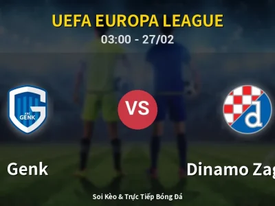 Kết Quả: Genk 3-3 Dinamo Zagreb – Highlight & Bàn Thắng | UEFA Europa League