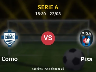 Kết Quả: Como 5-0 Pisa – Highlight & Bàn Thắng | Serie A