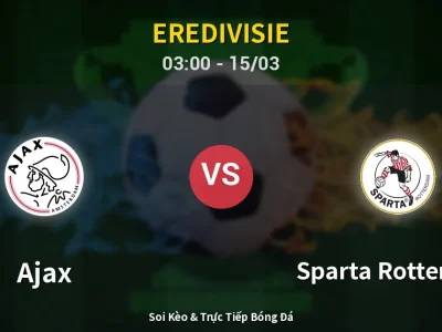 Kết Quả: Ajax 4-0 Sparta Rotterdam – Highlight & Bàn Thắng | Eredivisie