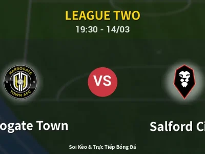 Kết Quả: Harrogate Town 0-1 Salford City – Highlight & Bàn Thắng | League Two