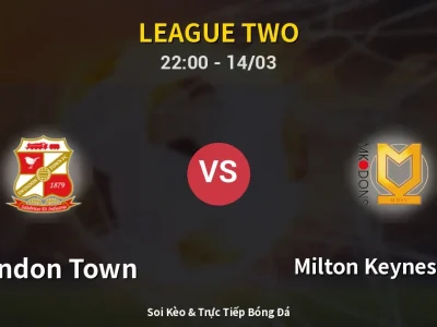 🔴 Trực Tiếp: Swindon Town 0-0 Milton Keynes Dons – Link Xem League Two (Full HD)