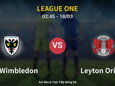 Kết Quả: AFC Wimbledon 2-4 Leyton Orient – Highlight & Bàn Thắng | League One